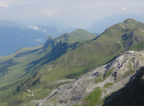 Blick zur Mottahütte