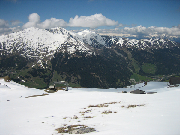 Blick hinab